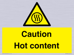 Caution Hot content